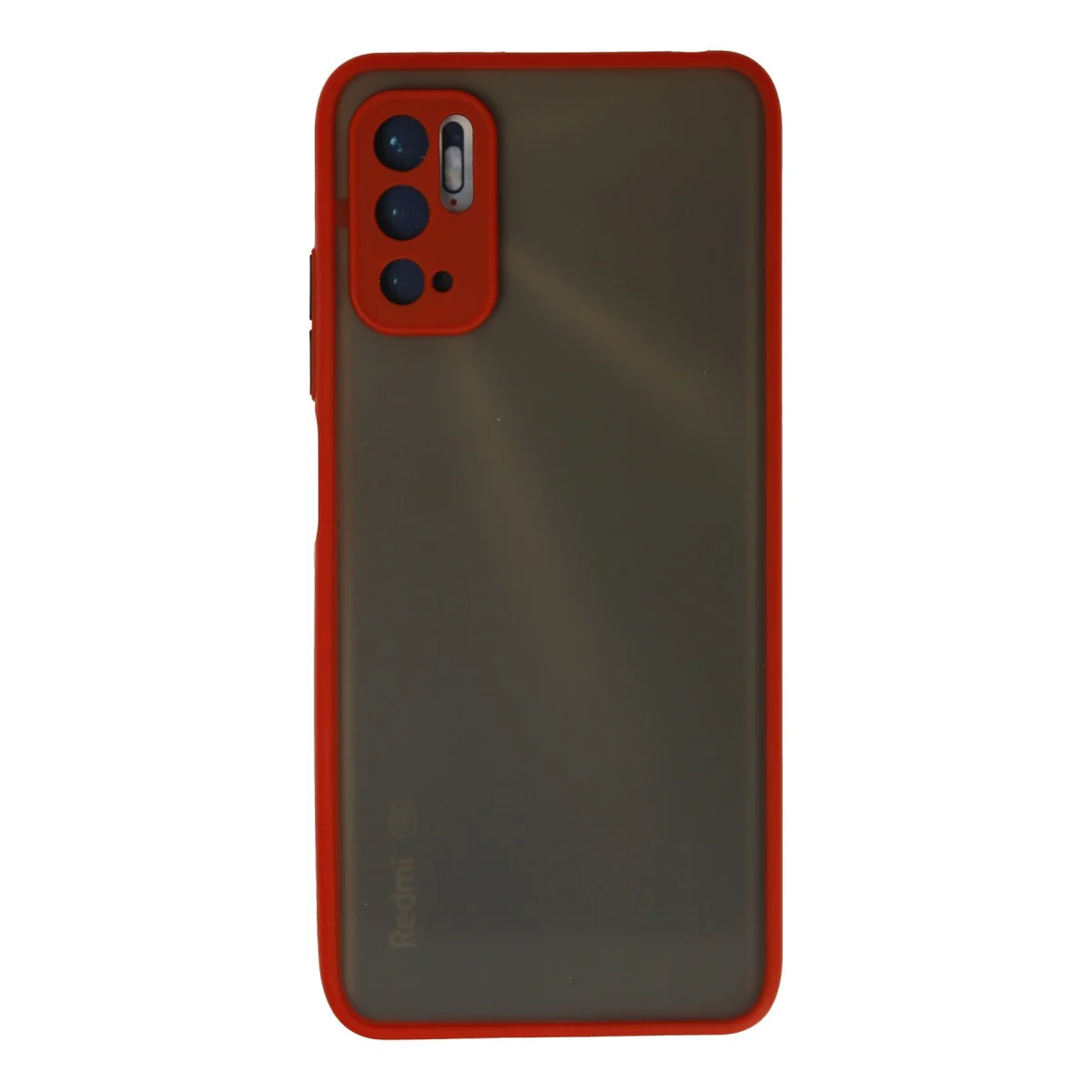 Redmi Note 10 5G Kılıf Montreal Silikon Kapak - Kırmızı