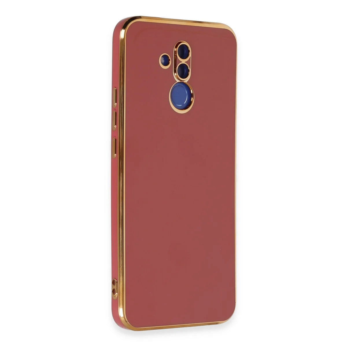 Mate 20 Lite Kılıf Volet Silikon - Kırmızı
