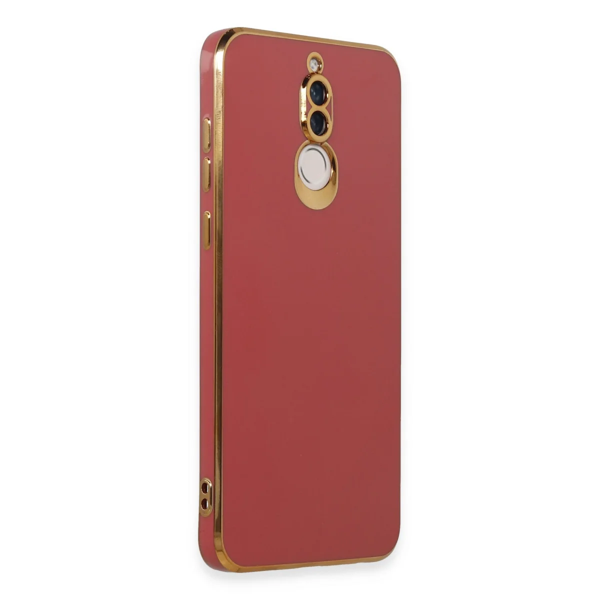 Mate 10 Lite Kılıf Volet Silikon - Kırmızı