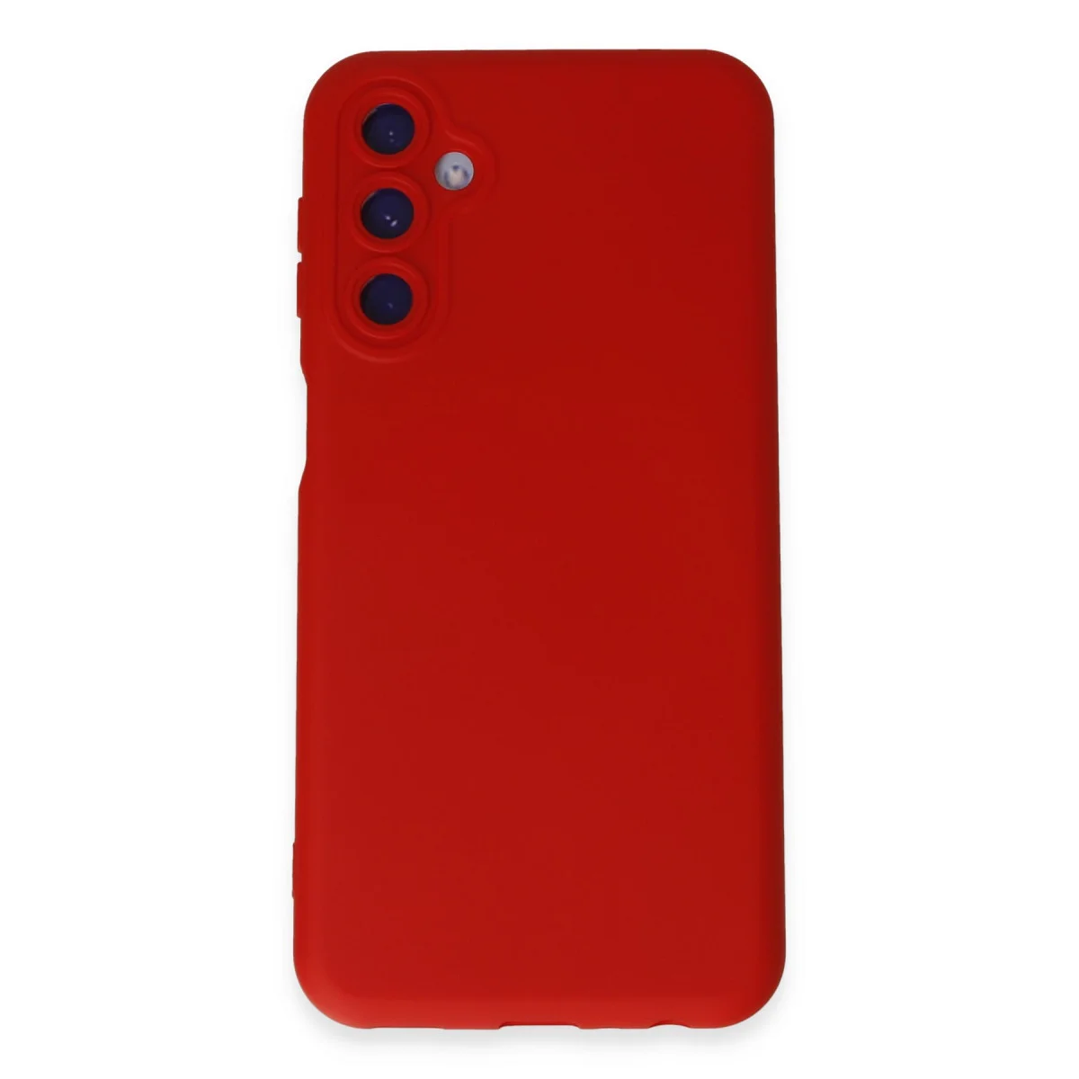 Galaxy M14 5G Kılıf Nano içi Kadife Silikon - Kırmızı