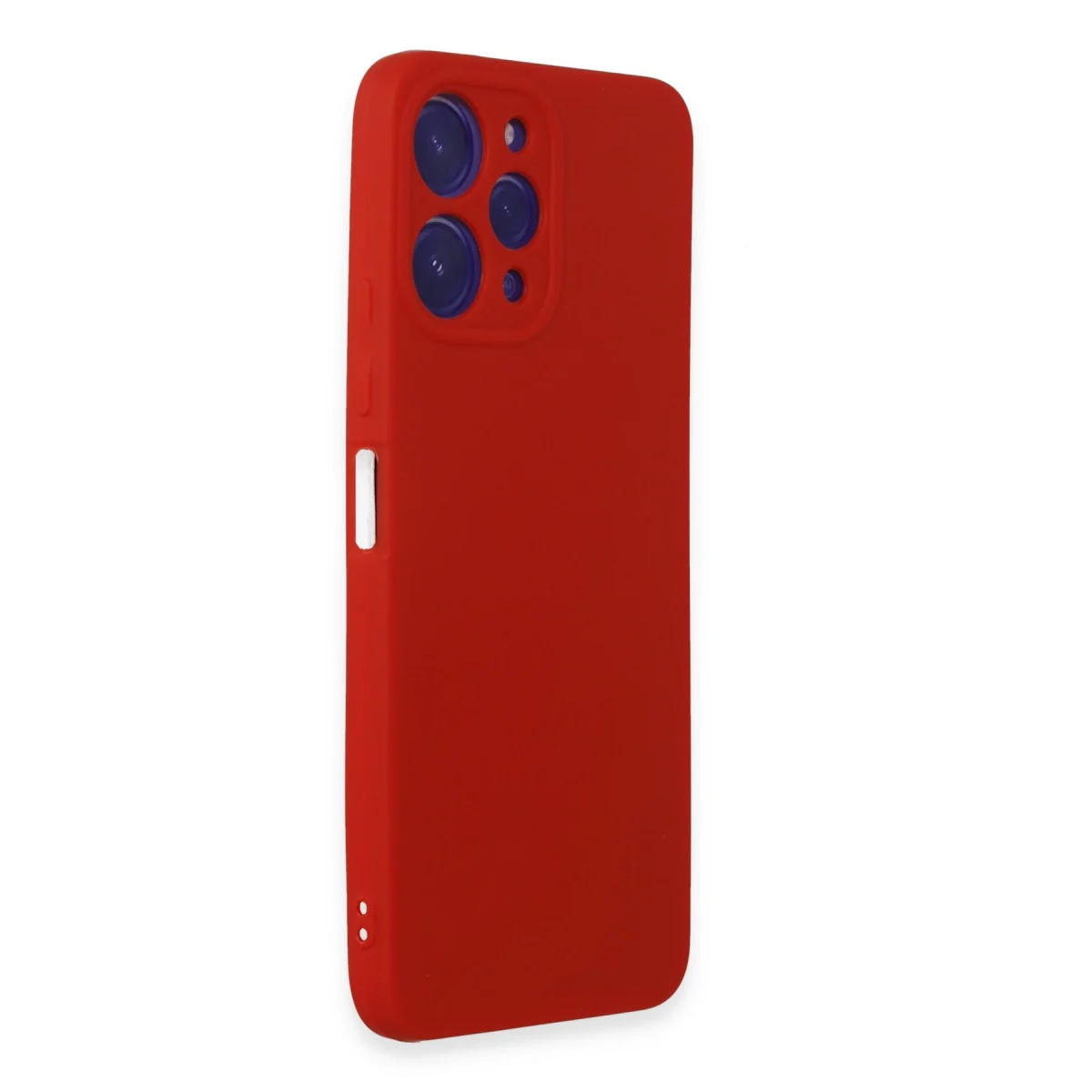 Redmi 12 Kılıf First Silikon - Kırmızı