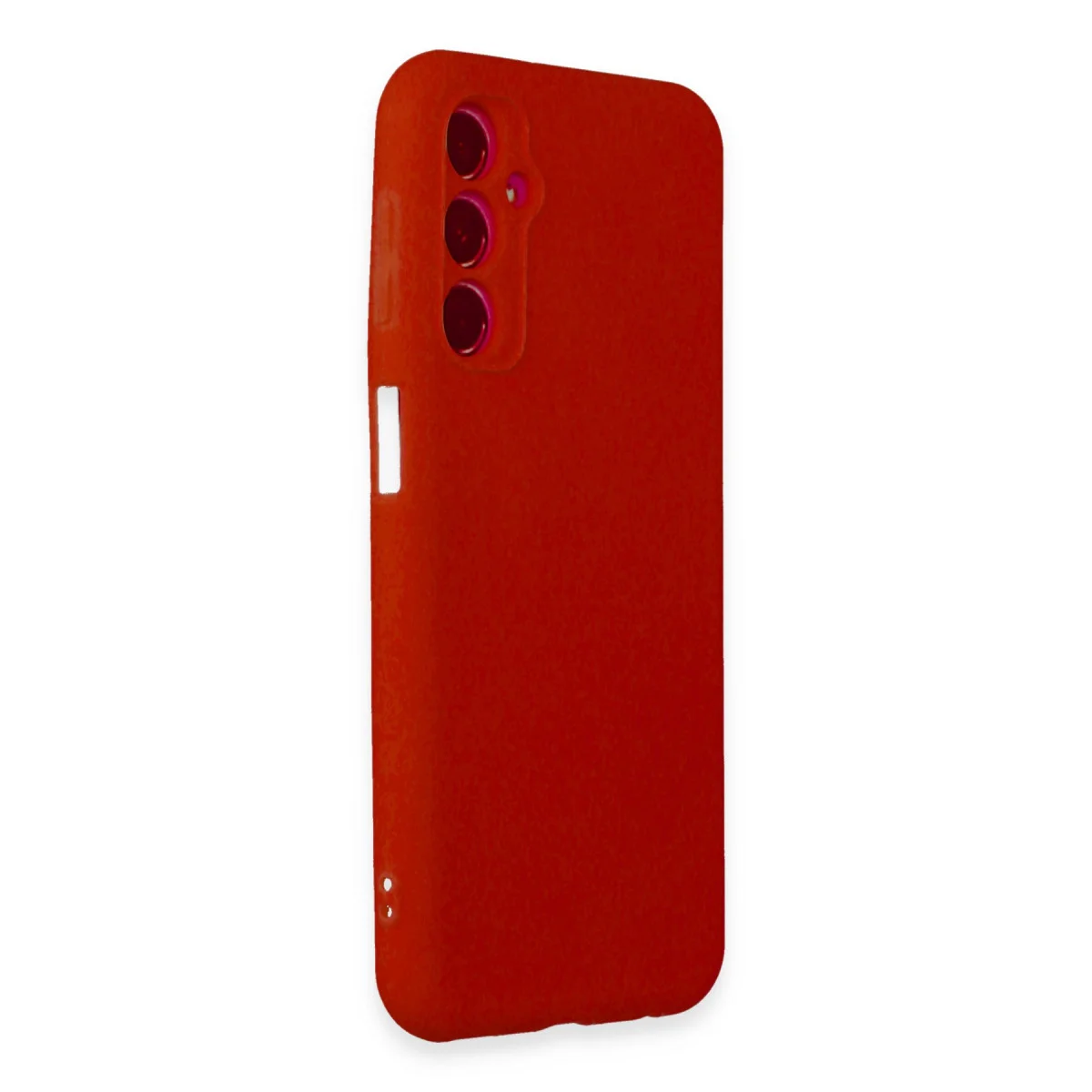 Galaxy M34 5G Kılıf First Silikon - Kırmızı