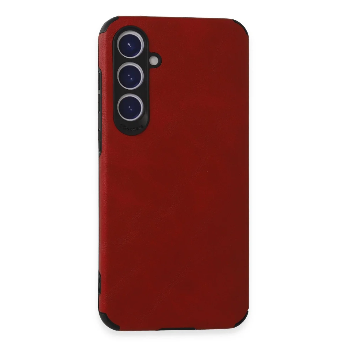 Galaxy S23 FE Kılıf Loop Deri Silikon - Kırmızı