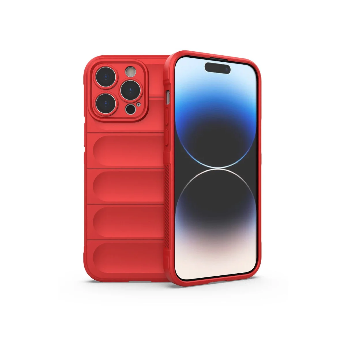 iPhone 13 Pro Kılıf Optimum Silikon - Kırmızı
