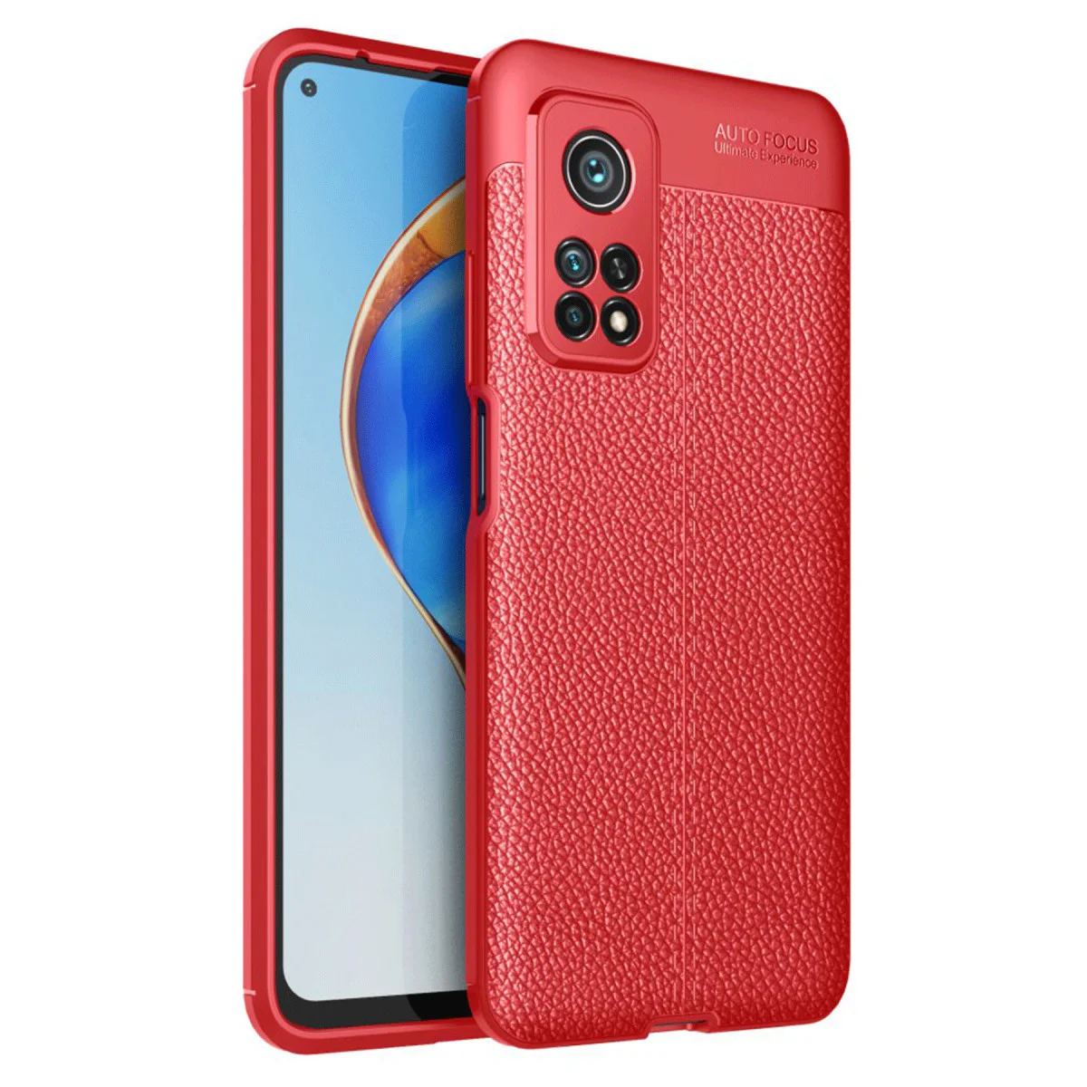 Mi 10T Pro Kılıf Auto Focus Kapak - Kırmızı
