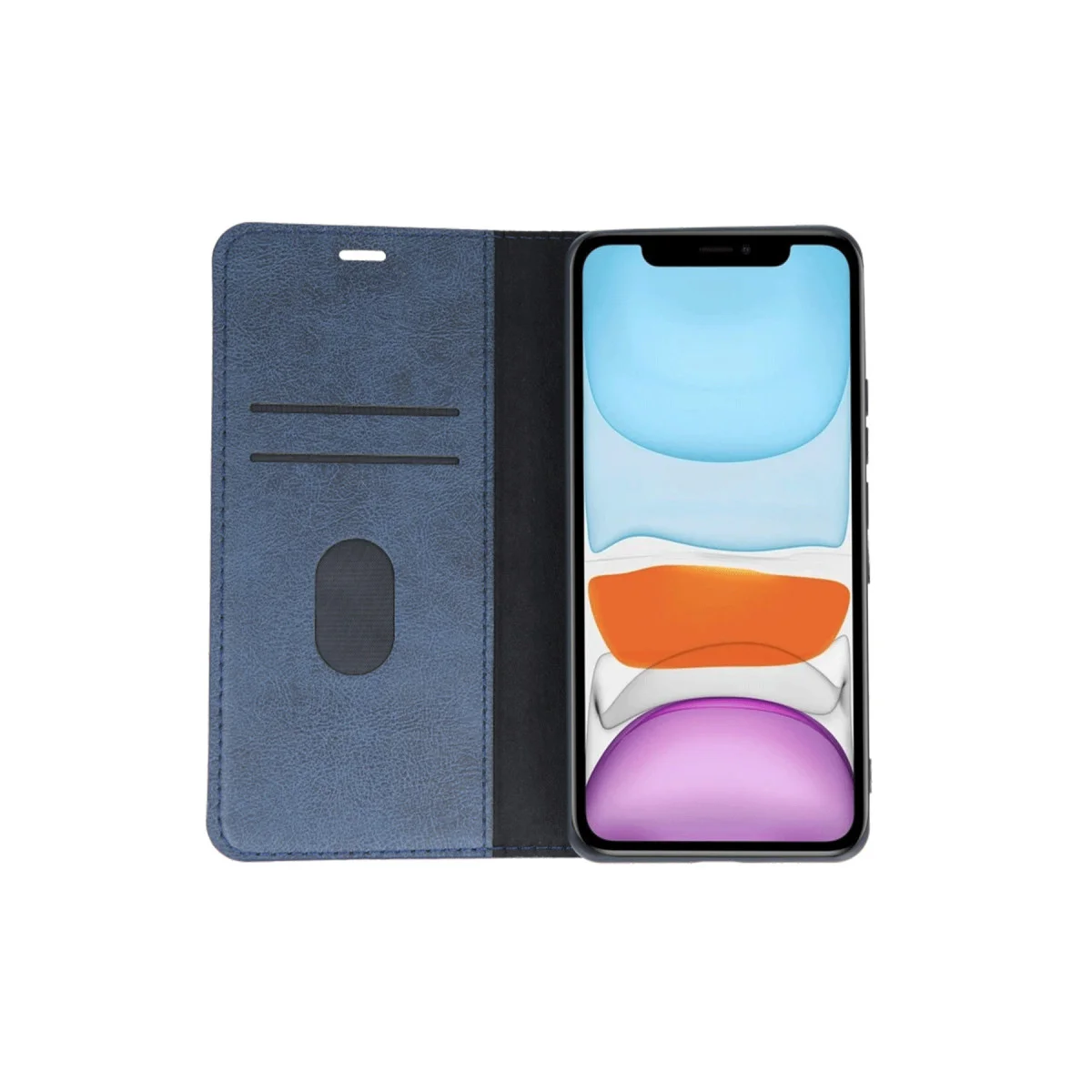 iPhone 11 Kılıf Trend S Plus Kapaklı Kılıf - Kırmızı