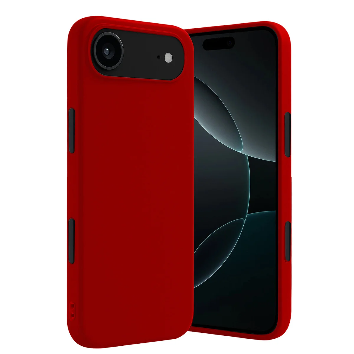 iPhone 17 Air First Silikon - Kırmızı