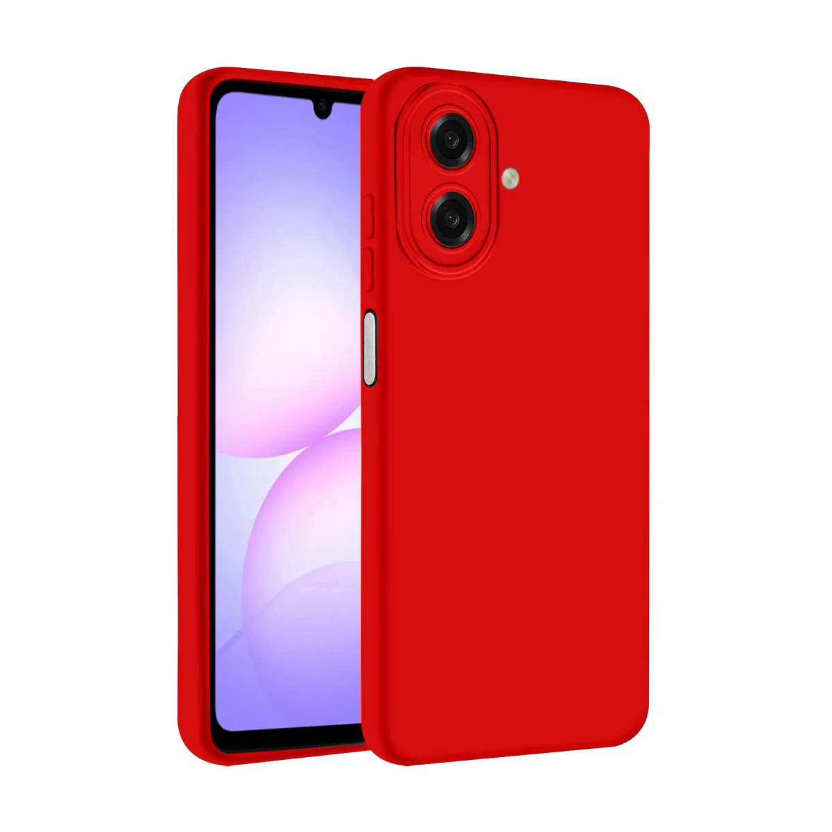Galaxy A07 4G First Silikon - Kırmızı