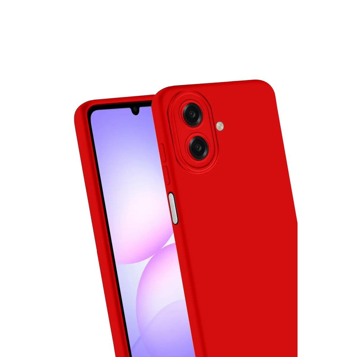 Galaxy A07 4G First Silikon - Kırmızı