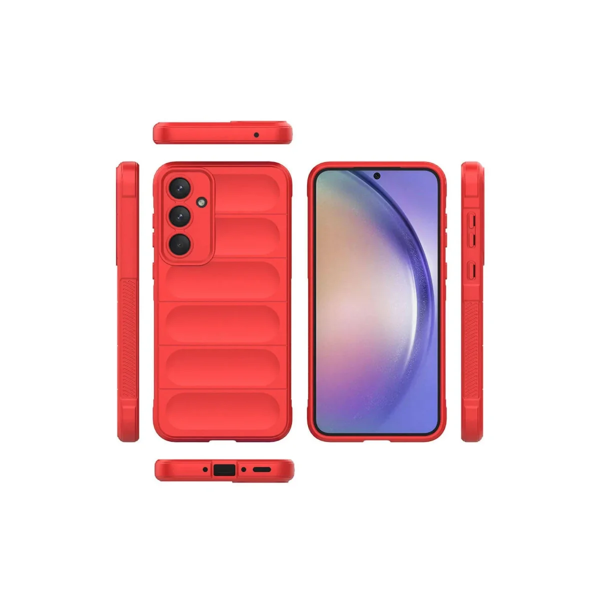 Galaxy A17 5G Optimum Silikon - Kırmızı