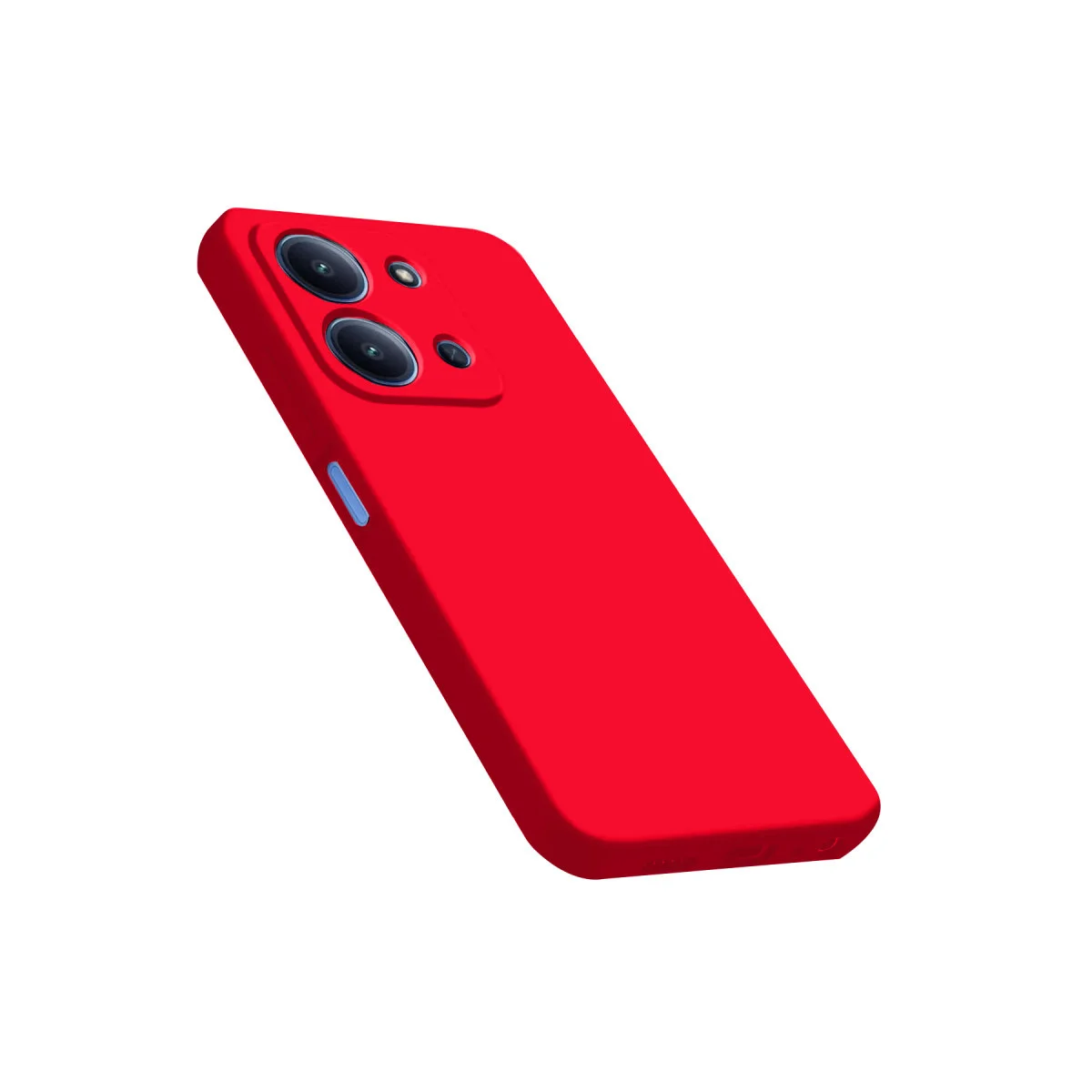 Redmi 15C 4G Nano içi Kadife Silikon - Kırmızı
