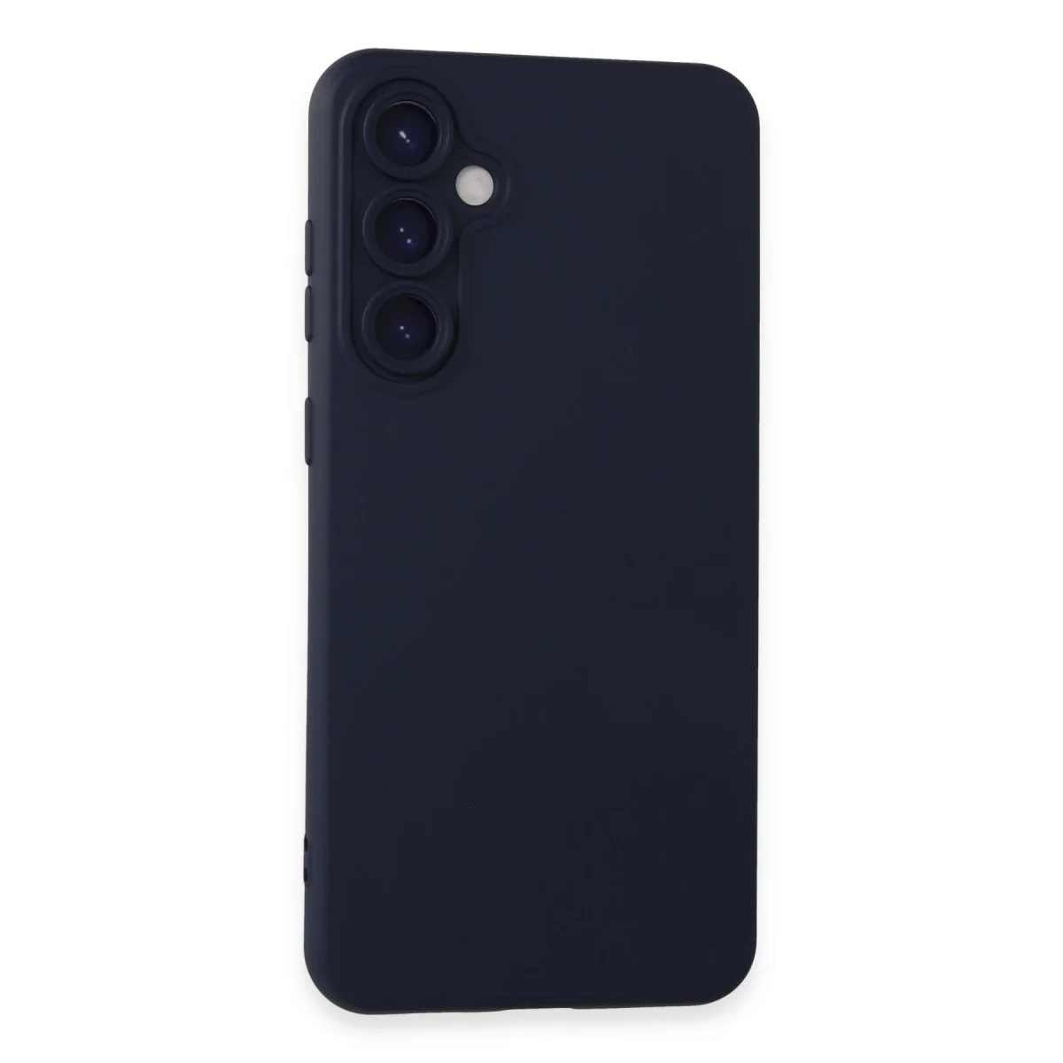 Galaxy S24 Kılıf Nano içi Kadife Silikon - Lacivert