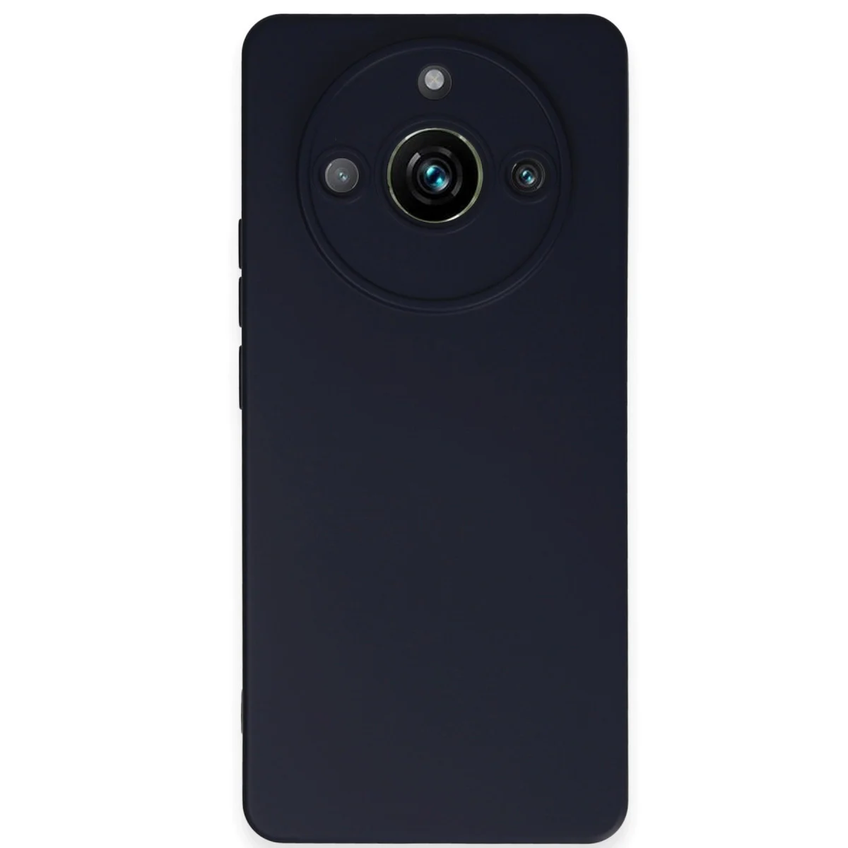 Realme 11 Pro Kılıf Nano içi Kadife Silikon - Lacivert