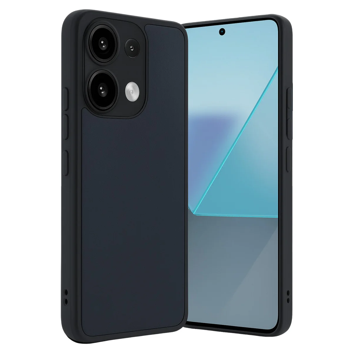 Redmi Note 13 Pro 4G Kılıf Aras Deri Kapak - Lacivert