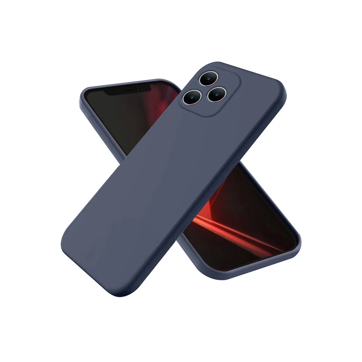 Realme Note 50 4G Kılıf First Silikon - Lacivert
