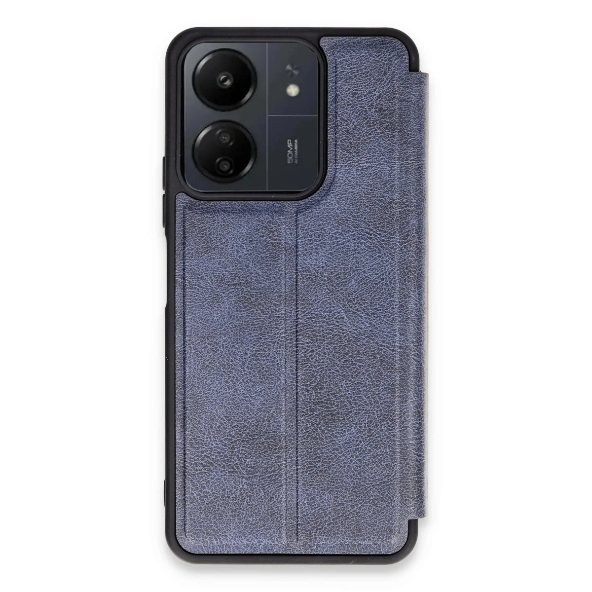 Redmi 13C Kılıf Flip Cover - Lacivert