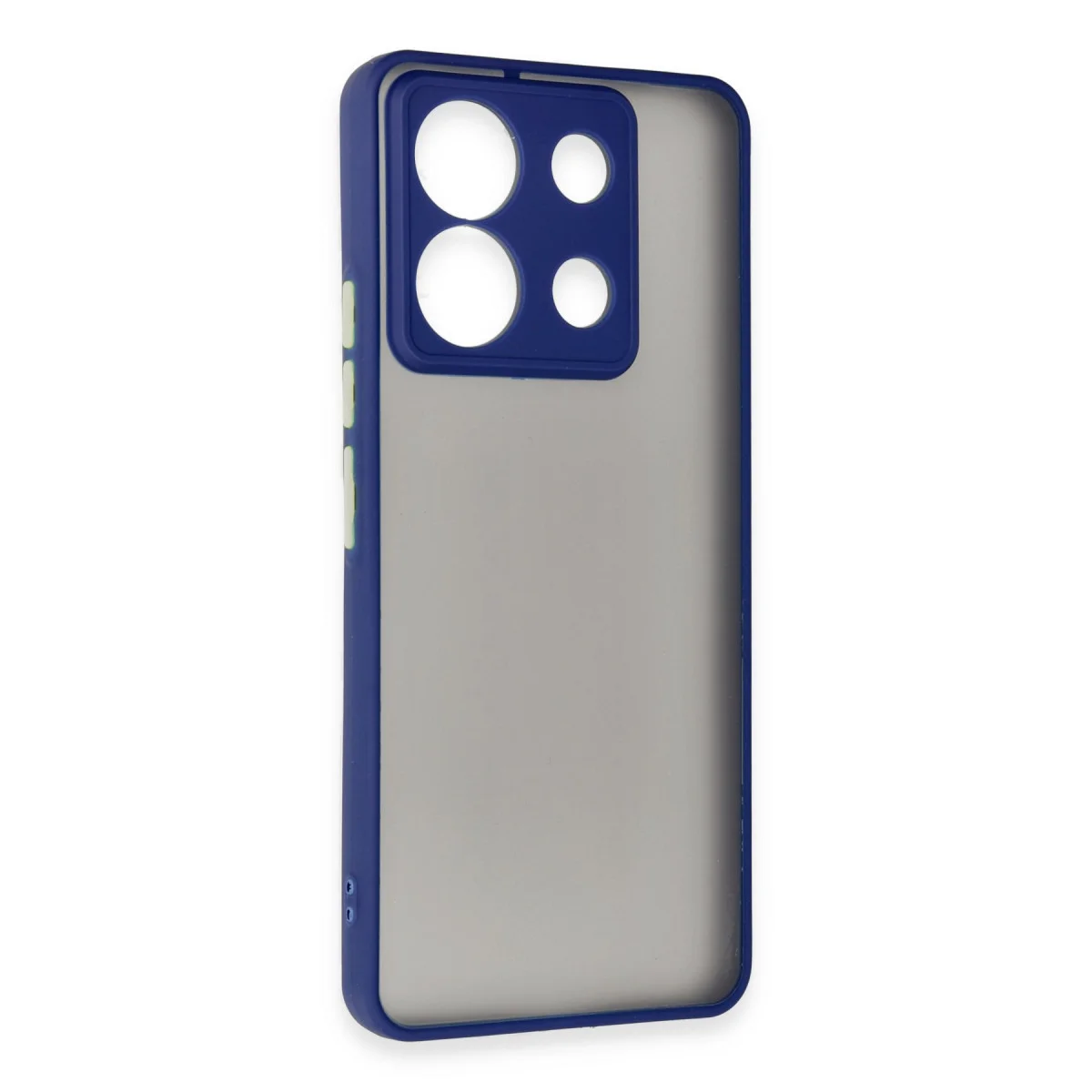 Redmi Note 13 5G Kılıf Montreal Silikon Kapak - Lacivert