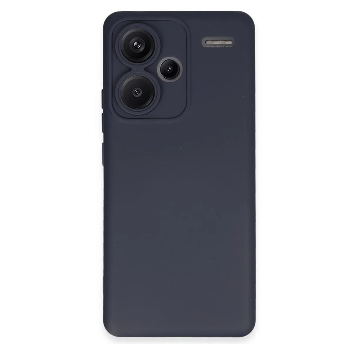 Redmi Note 13 Pro Plus Kılıf Nano içi Kadife Silikon - Lacivert