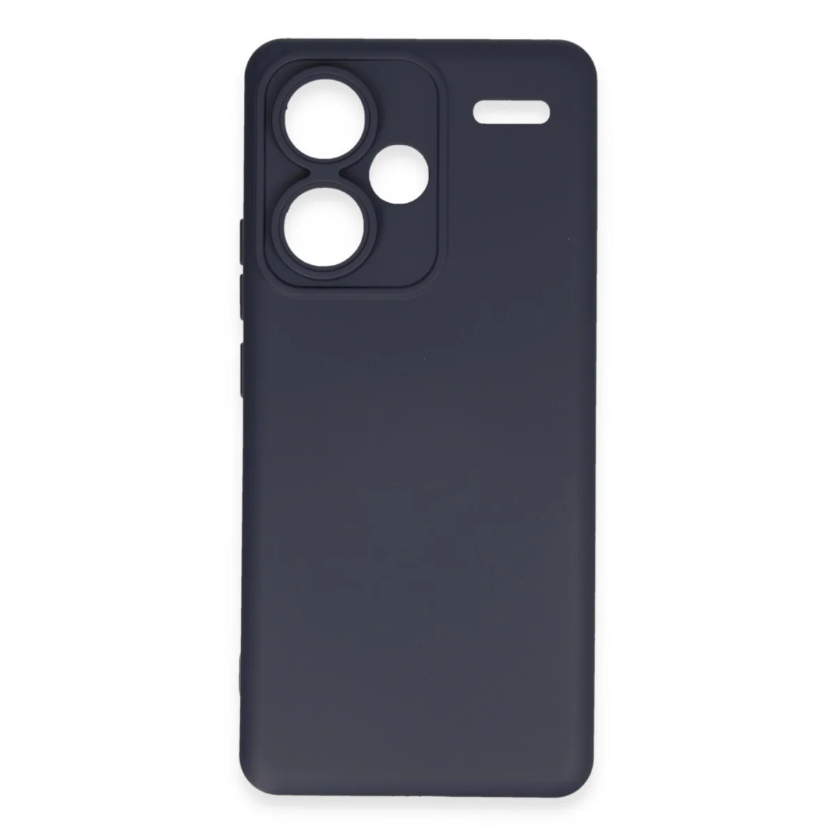 Redmi Note 13 Pro Plus Kılıf Nano içi Kadife Silikon - Lacivert