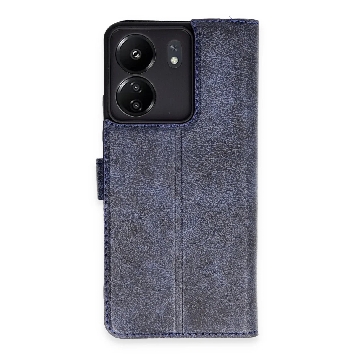 Redmi 13C Kılıf Trend S Plus Kapaklı Kılıf - Lacivert