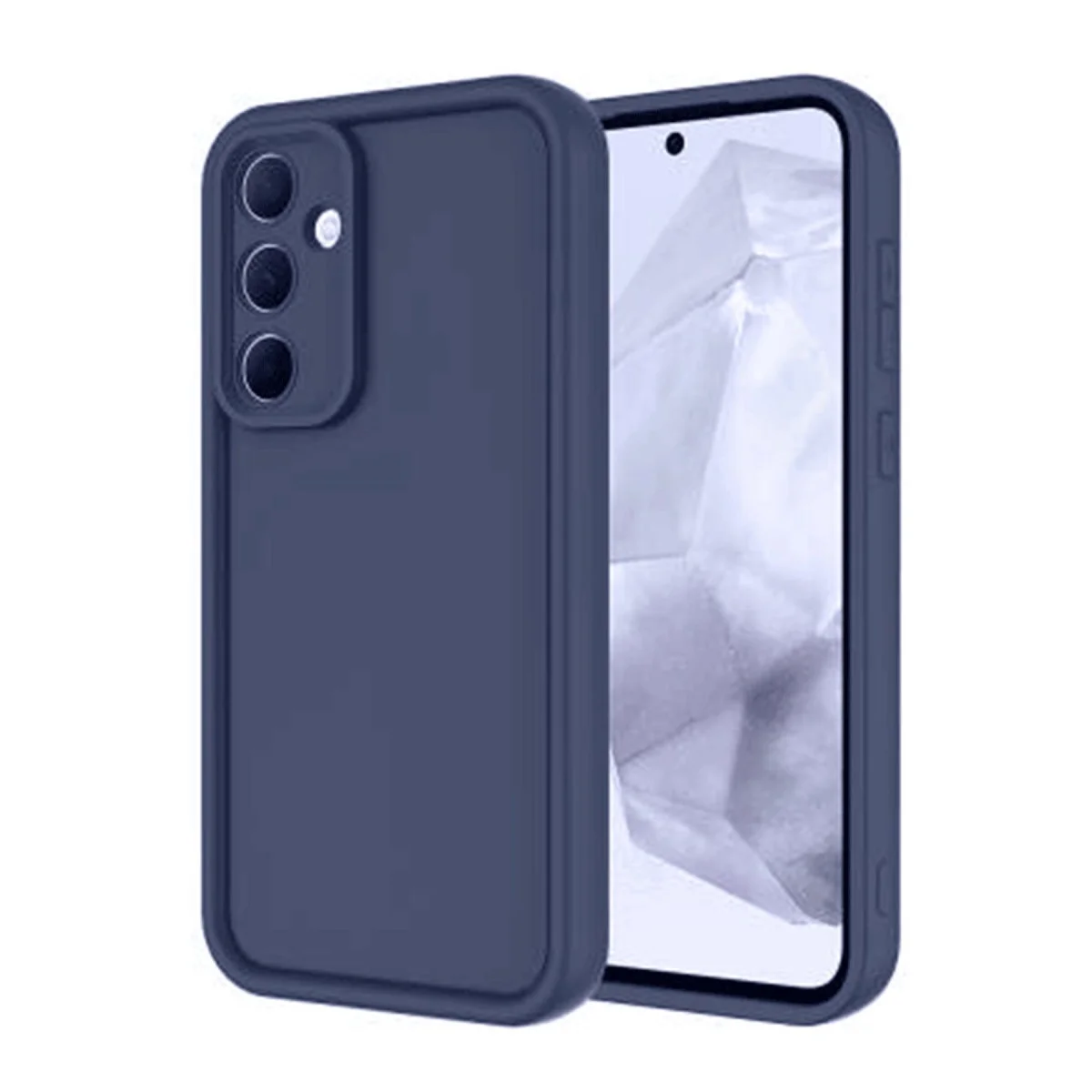 Galaxy A16 5G Kılıf Viera Silikon - Lacivert