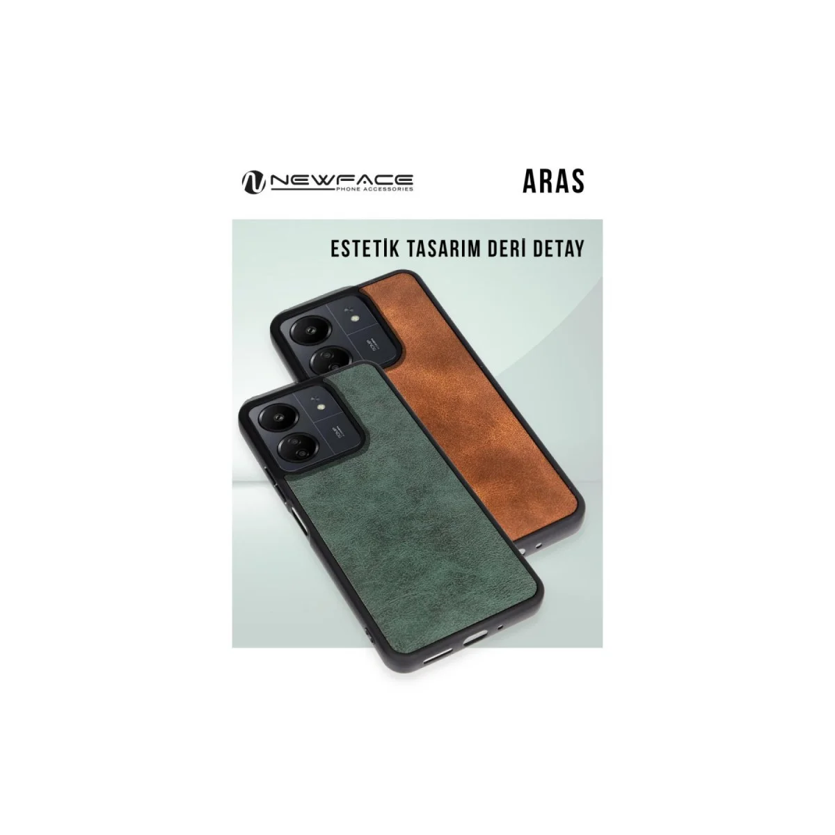 iPhone 16 Plus Kılıf Aras Deri Kapak - Lacivert