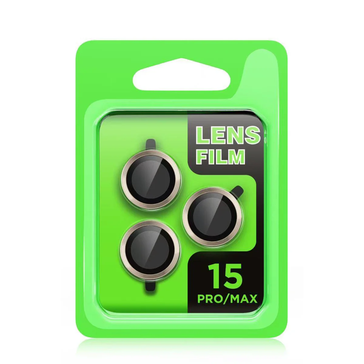 iPhone 15 Pro Raze Metal Kamera Lens - Lacivert