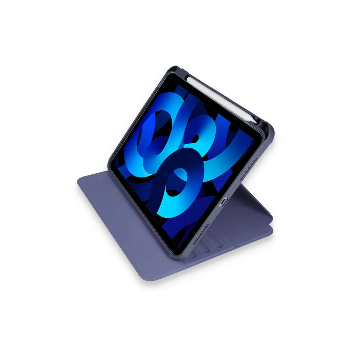 iPad 10.2 (7.nesil) Kılıf Starling 360 Kalemlikli Tablet Kılıf - Lacivert