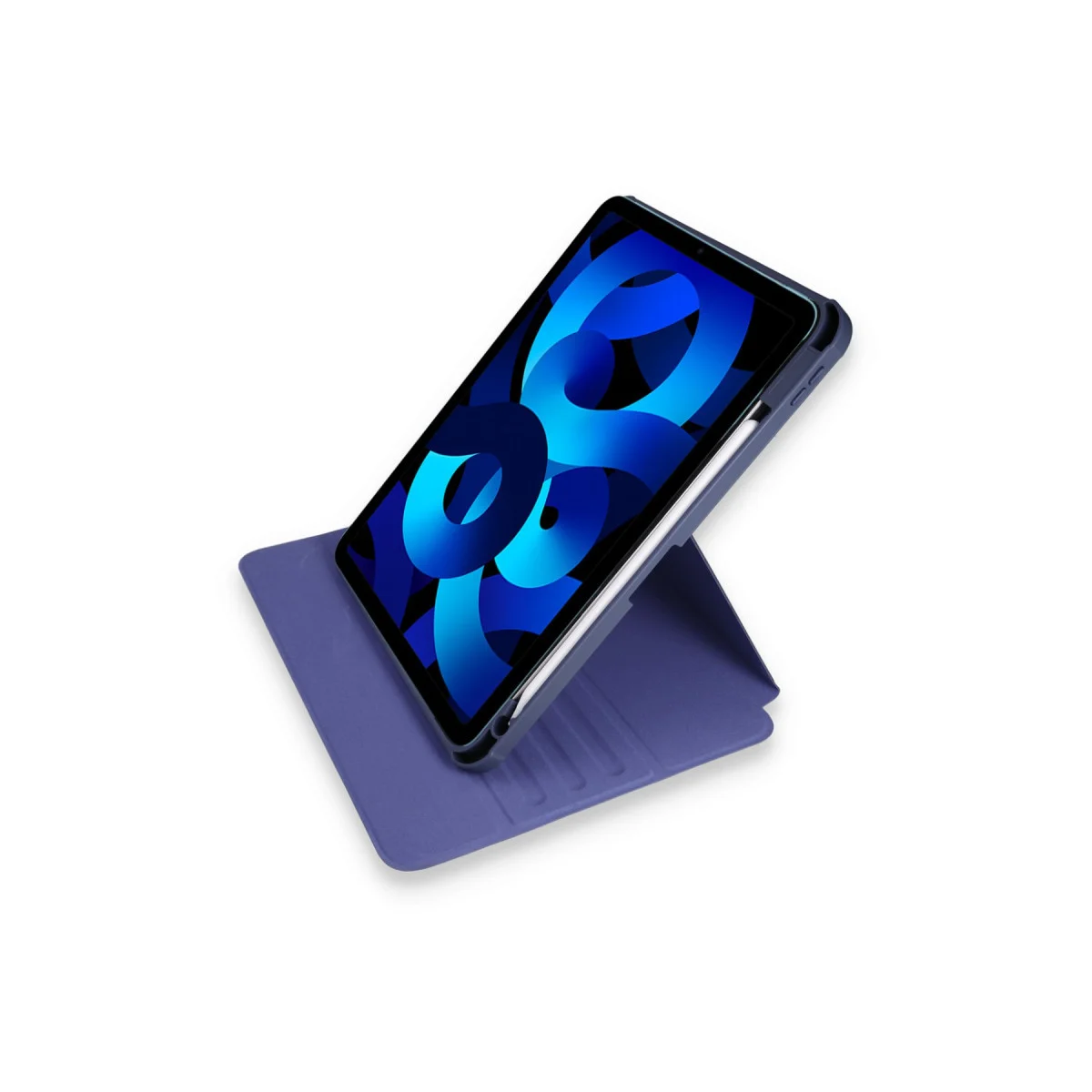 iPad 10.2 (7.nesil) Kılıf Starling 360 Kalemlikli Tablet Kılıf - Lacivert