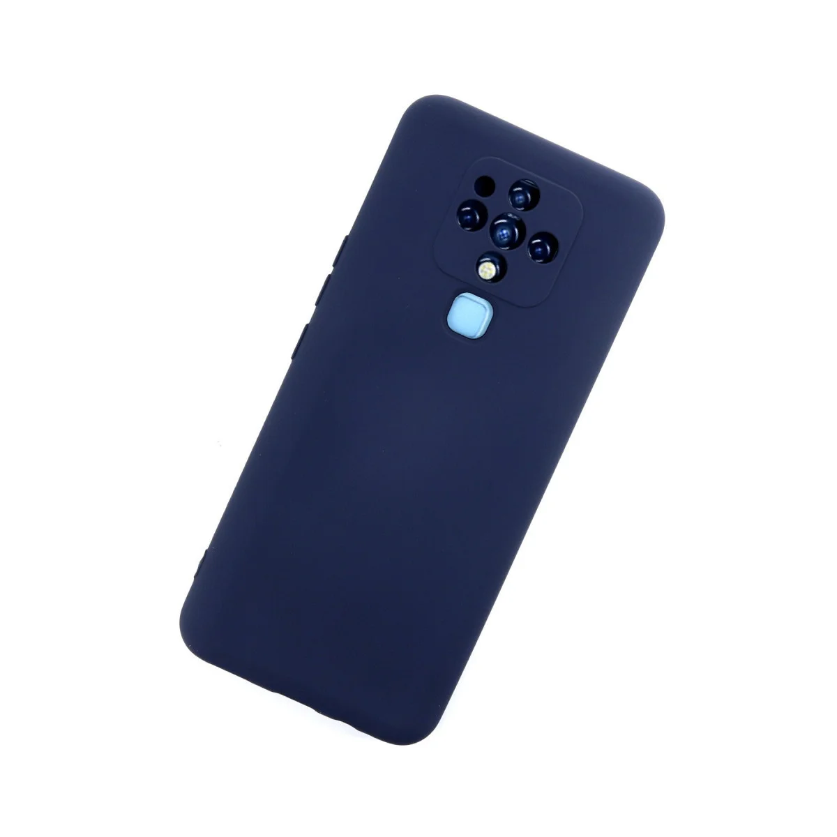Camon 16 Kılıf Nano içi Kadife Silikon - Lacivert
