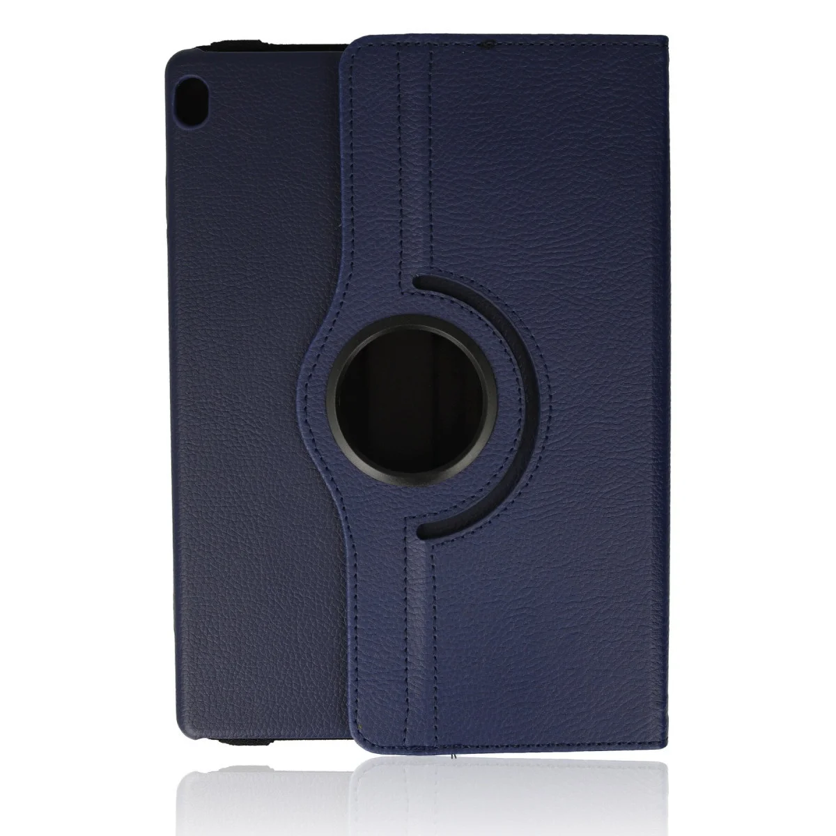 M10 X505F Kılıf 360 Tablet Deri Kılıf - Lacivert