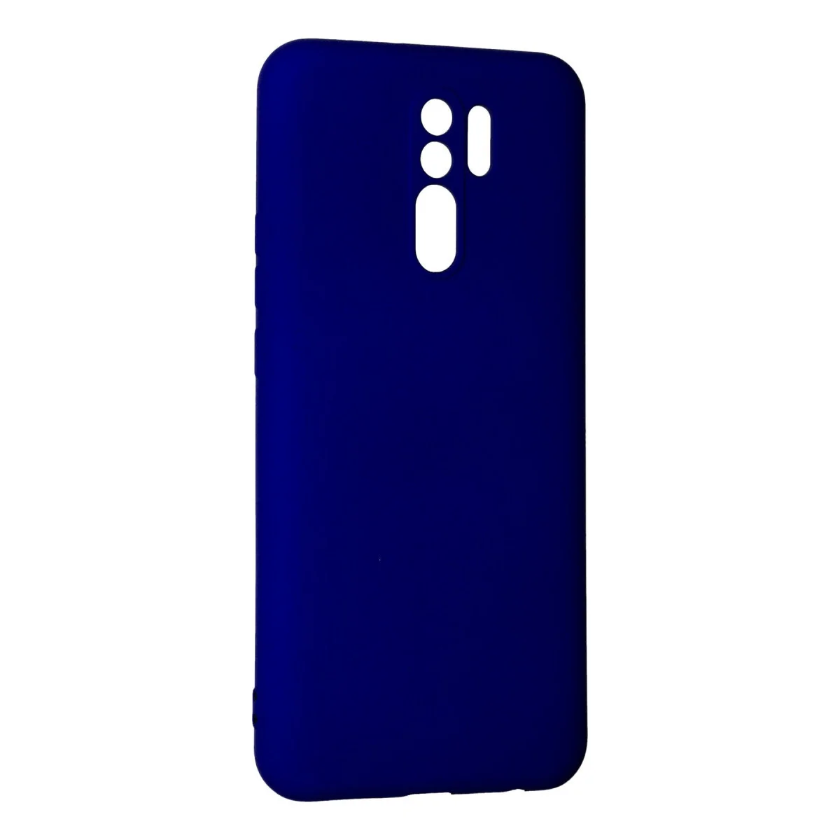 Redmi 9 Kılıf Nano içi Kadife Silikon - Lacivert