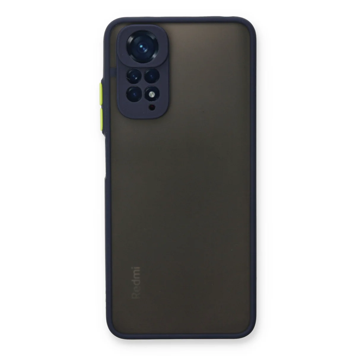 Redmi Note 11 Kılıf Montreal Silikon Kapak - Lacivert