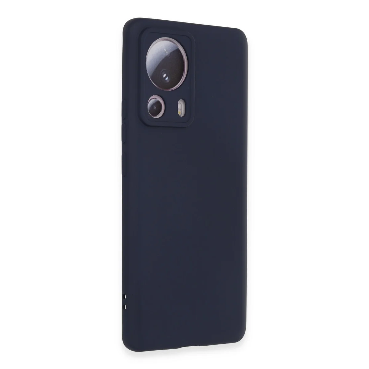 Mi 13 Lite Kılıf Nano içi Kadife Silikon - Lacivert