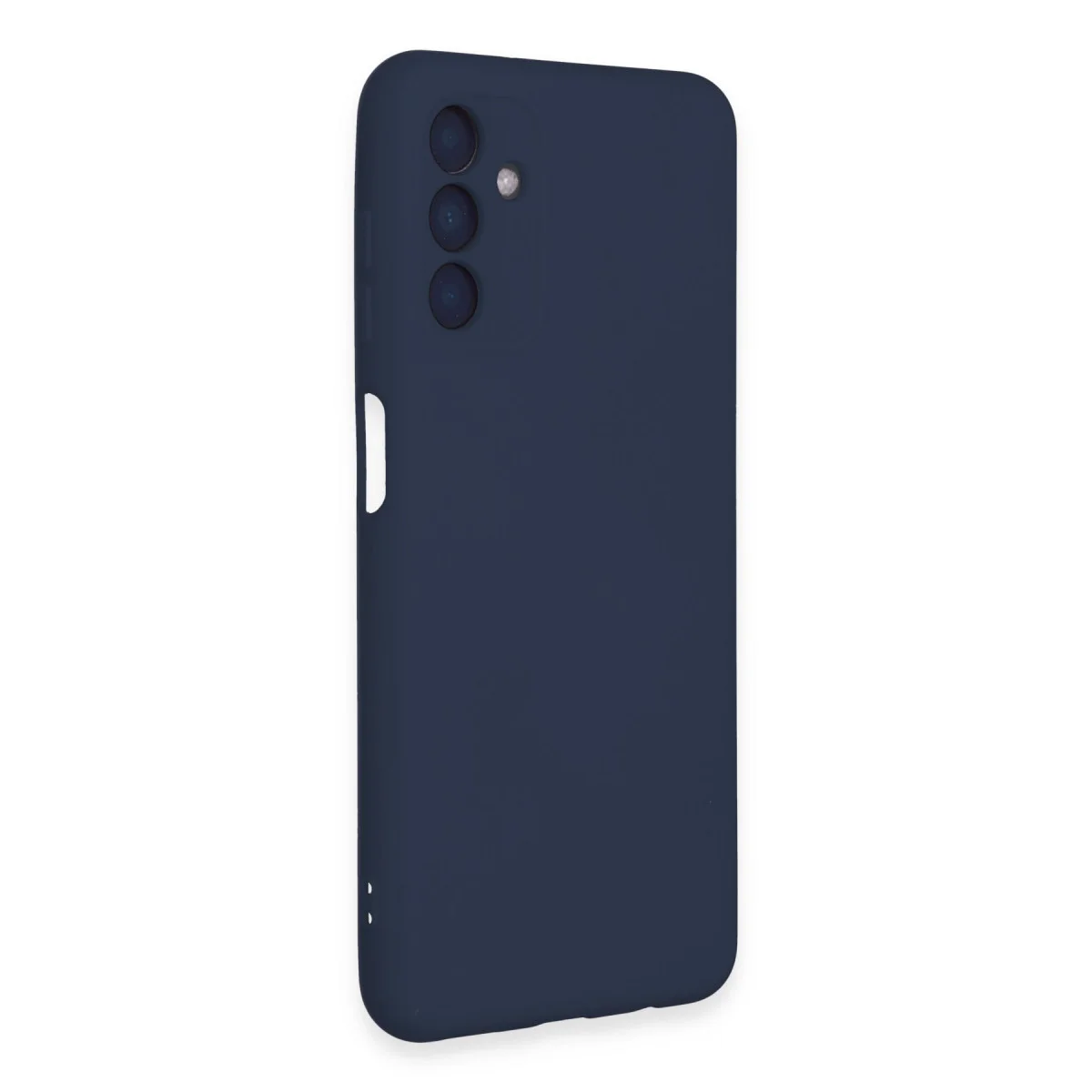 Galaxy A24 4G Kılıf Nano içi Kadife Silikon - Lacivert