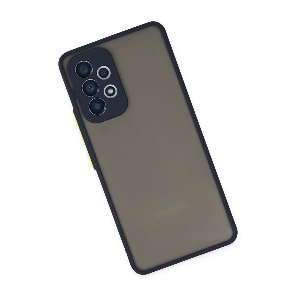 Galaxy A73 5G Kılıf Montreal Silikon Kapak - Lacivert
