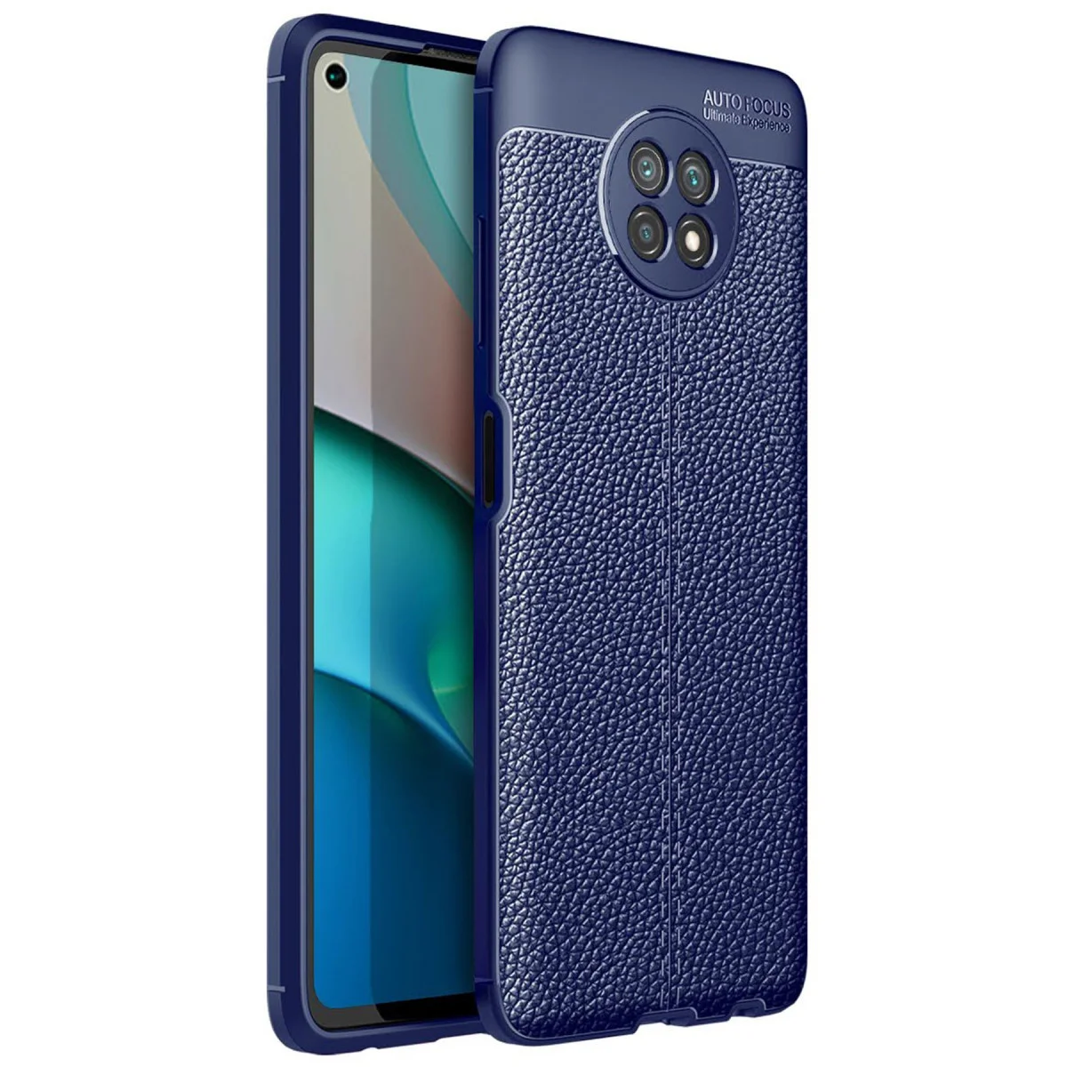 Redmi Note 9 5G Kılıf Auto Focus Kapak - Lacivert