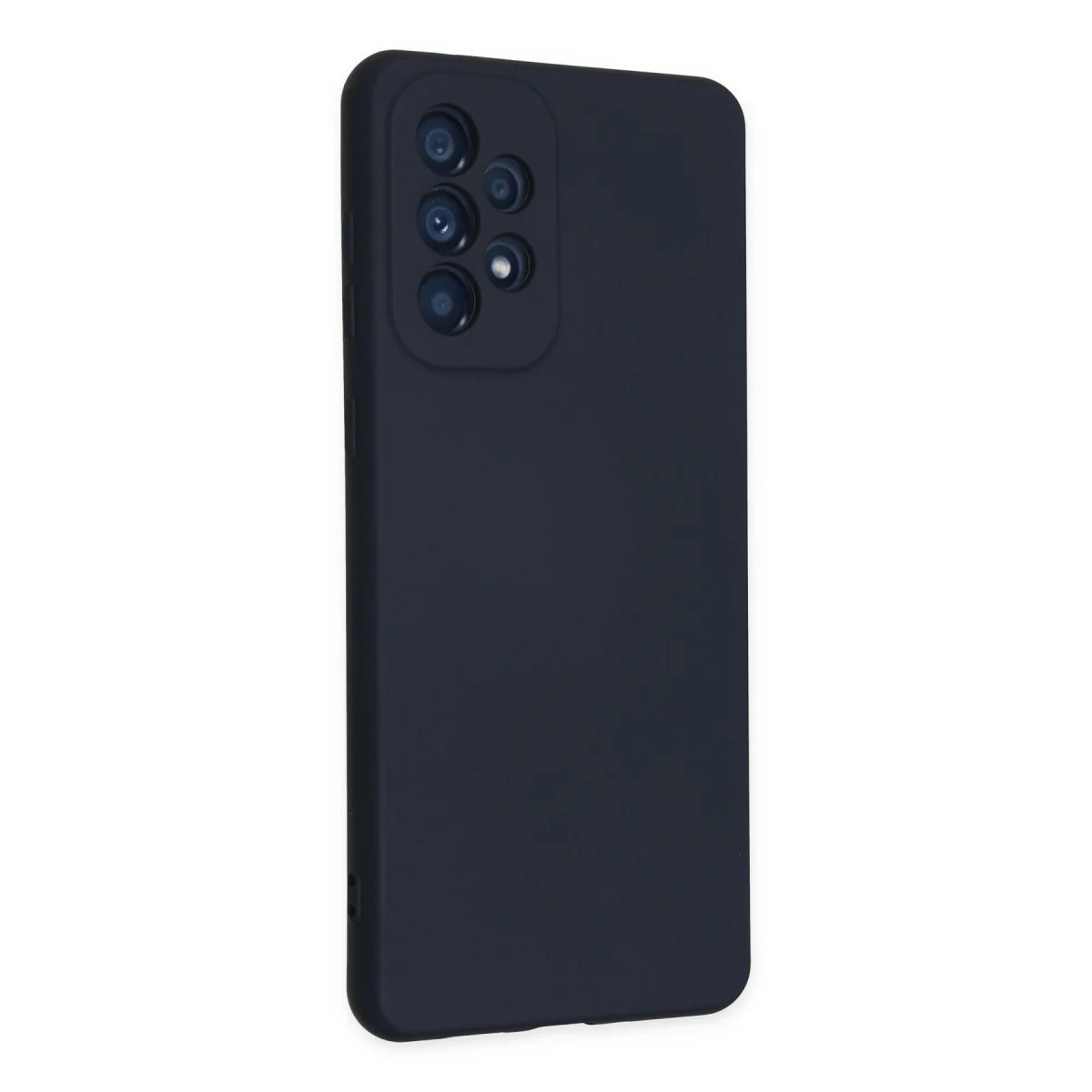 Galaxy A23 4G Kılıf Nano içi Kadife Silikon - Lacivert