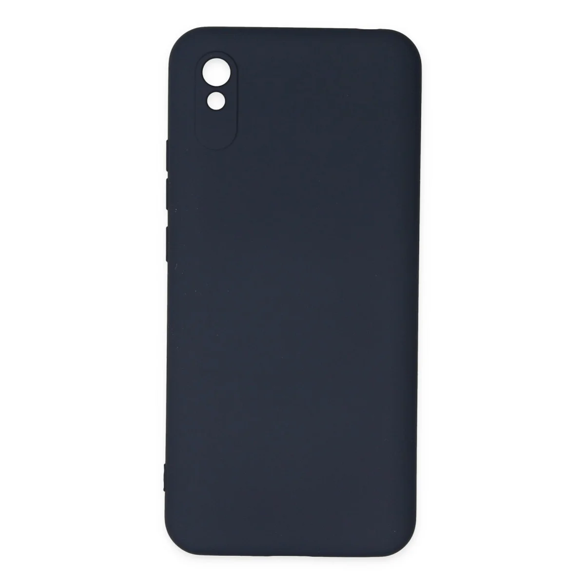 Redmi 9A Kılıf Nano içi Kadife Silikon - Lacivert