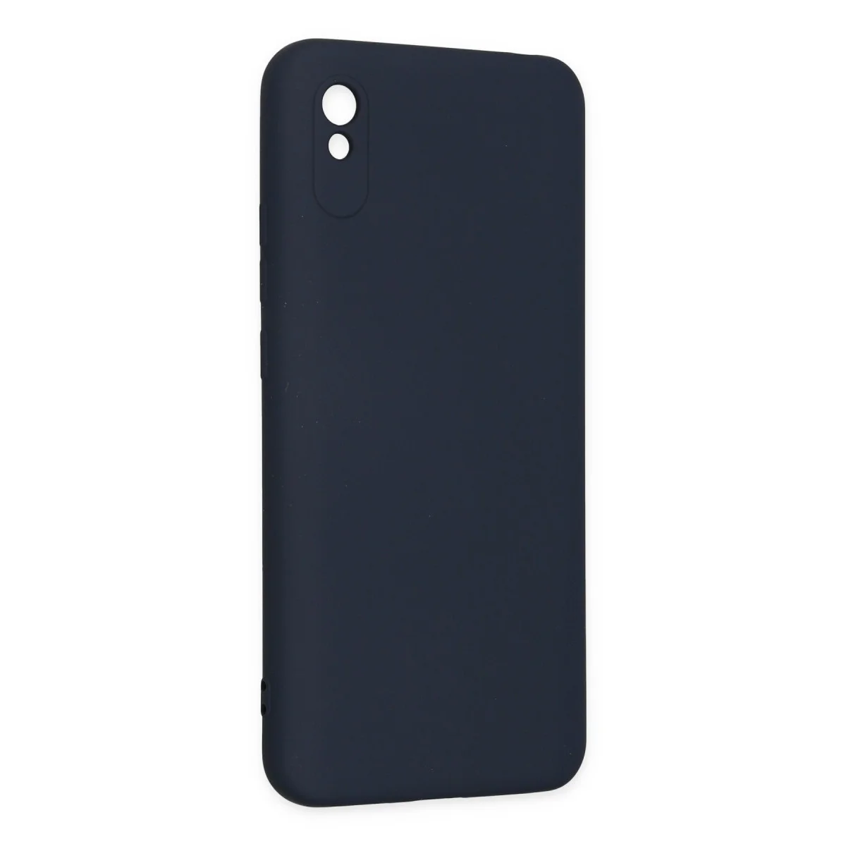Redmi 9A Kılıf Nano içi Kadife Silikon - Lacivert