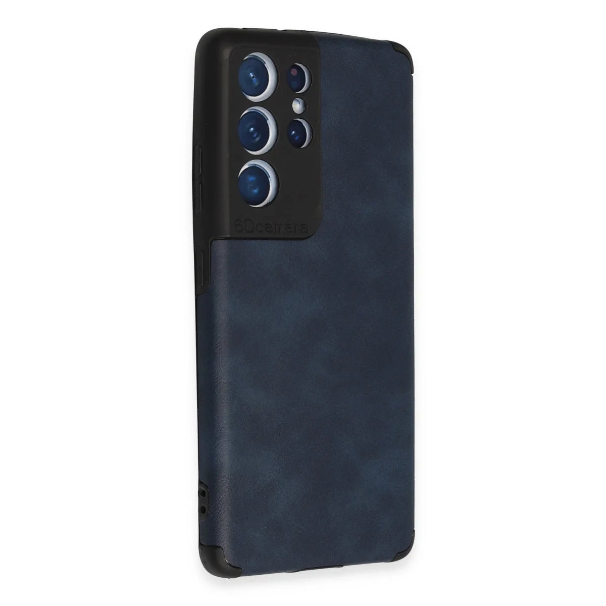 Galaxy S21 Ultra Kılıf Loop Deri Silikon - Lacivert
