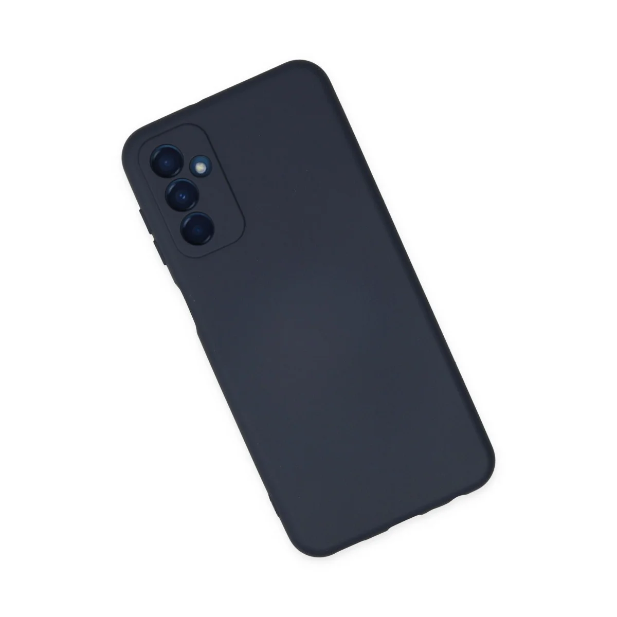 Galaxy M23 Kılıf Nano içi Kadife Silikon - Lacivert