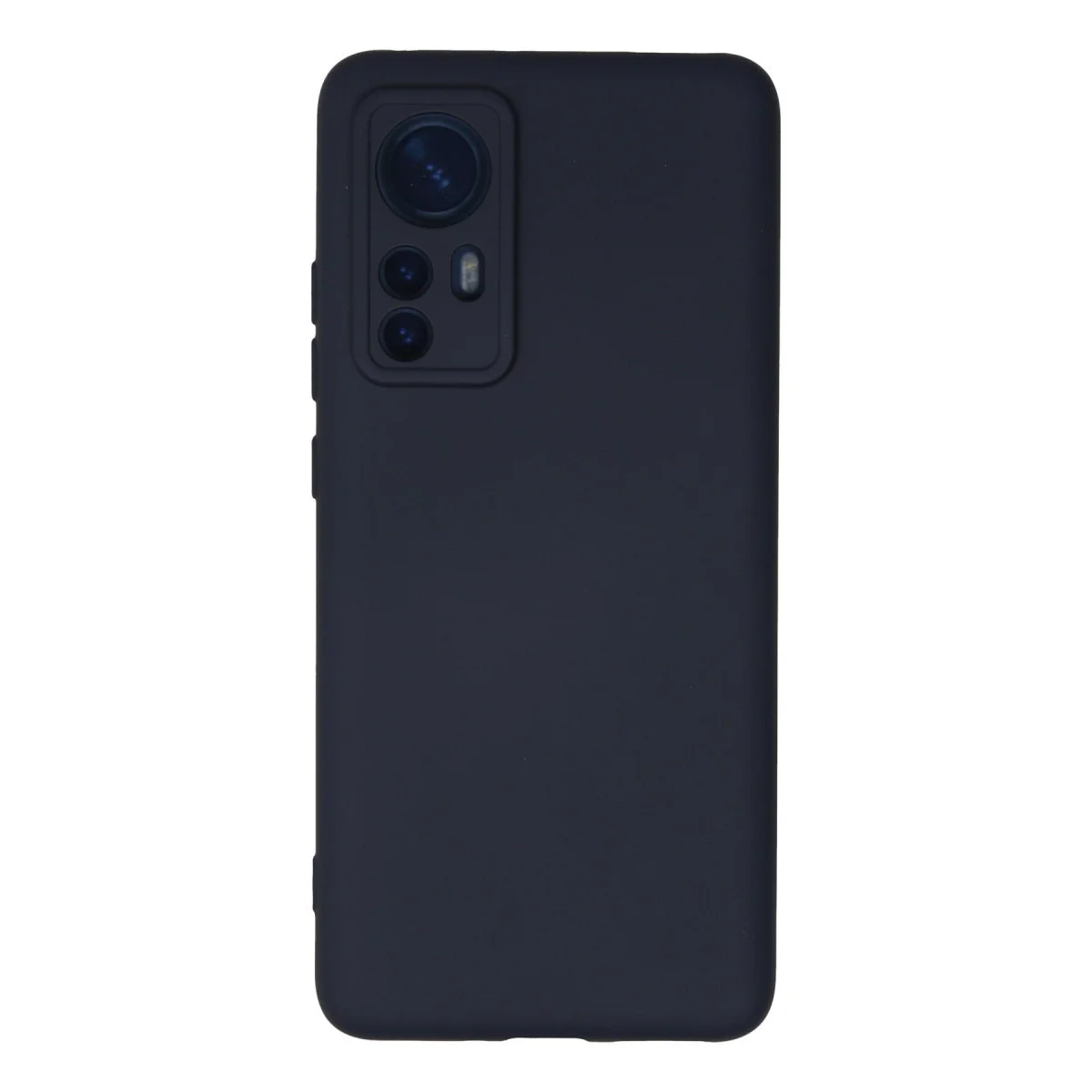 Mi 12 Kılıf Nano içi Kadife Silikon - Lacivert