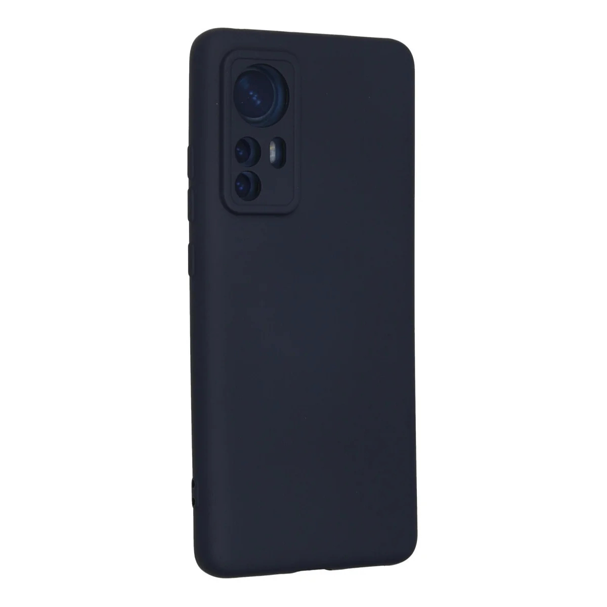 Mi 12 Kılıf Nano içi Kadife Silikon - Lacivert