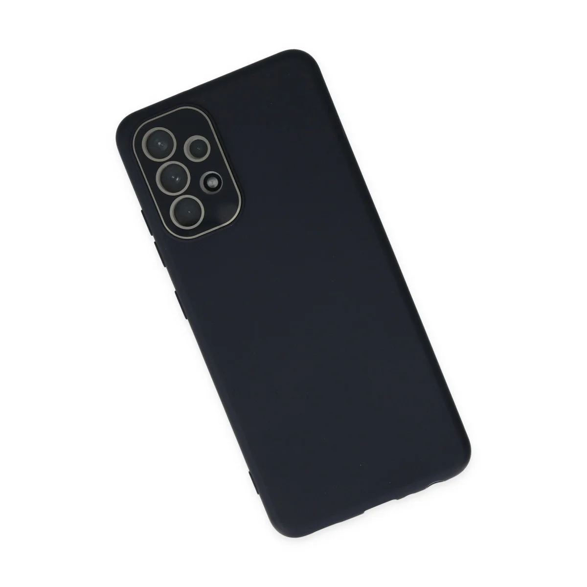 Galaxy A53 5G Kılıf Lansman Glass Kapak - Lacivert