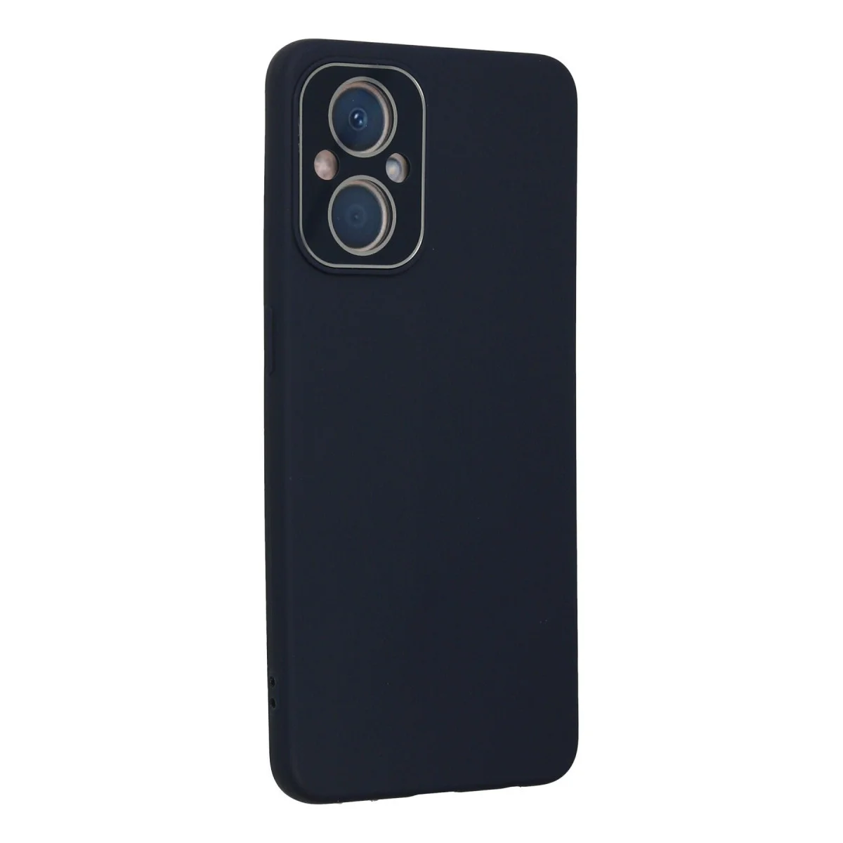 Reno 7 Lite Kılıf Lansman Glass Kapak - Lacivert