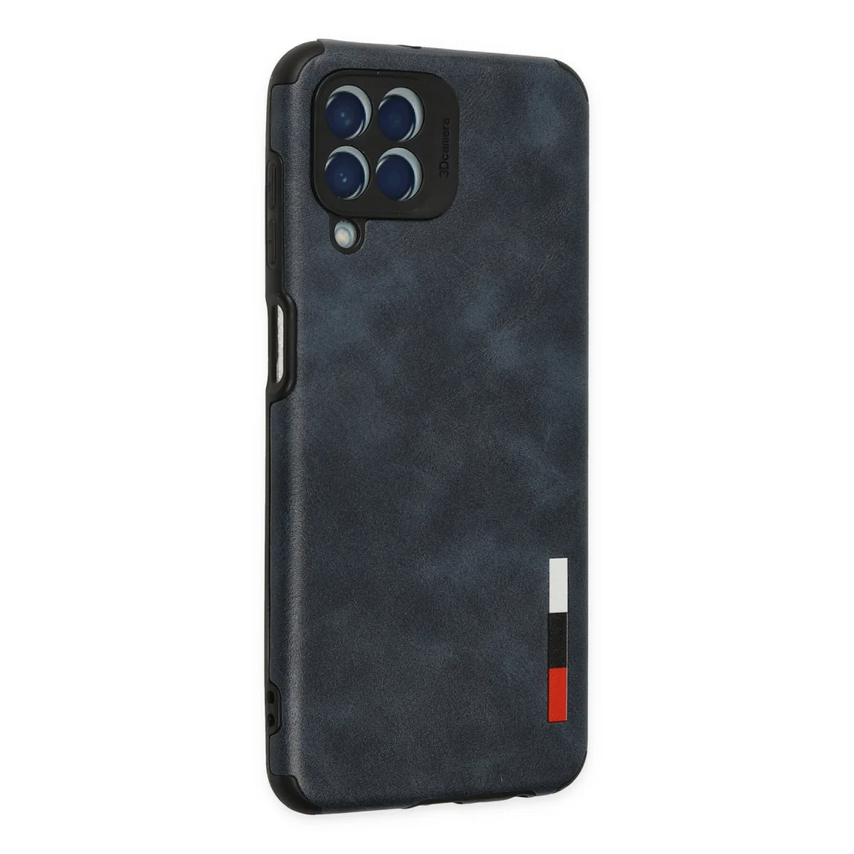 Galaxy M33 Kılıf Loop Deri Silikon - Lacivert