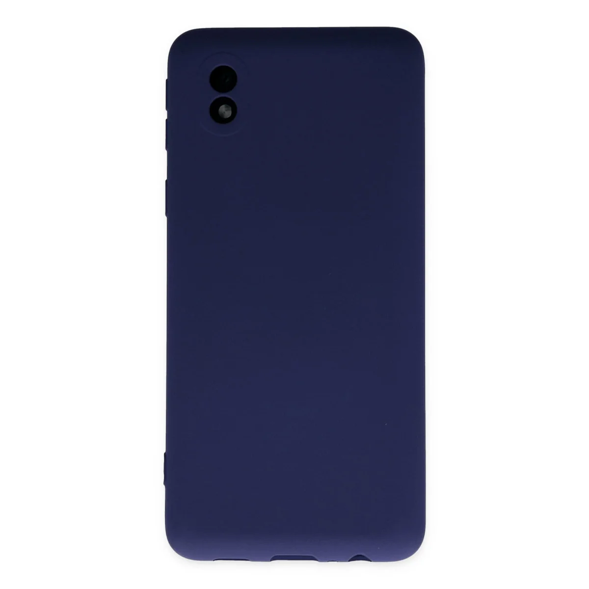 Galaxy A01 Core Kılıf Nano içi Kadife Silikon - Lacivert