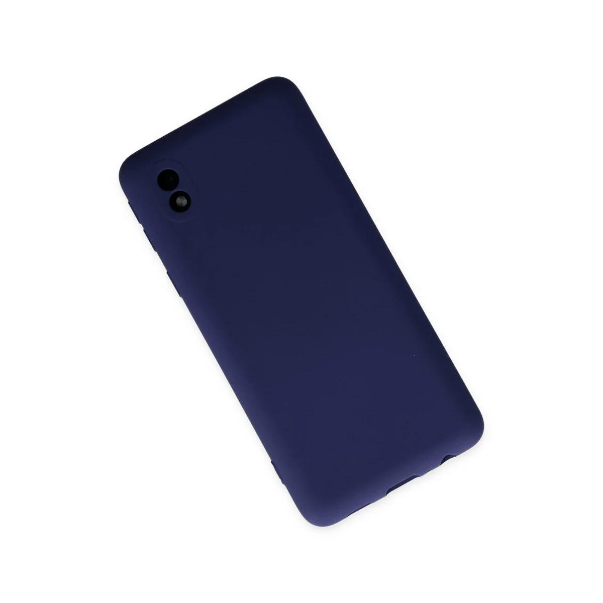 Galaxy A01 Core Kılıf Nano içi Kadife Silikon - Lacivert