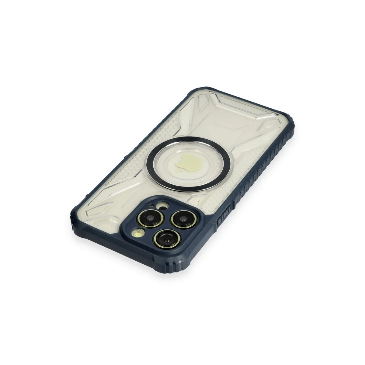 iPhone 12 Pro Max Kılıf Prag Magneticsafe Kapak - Lacivert